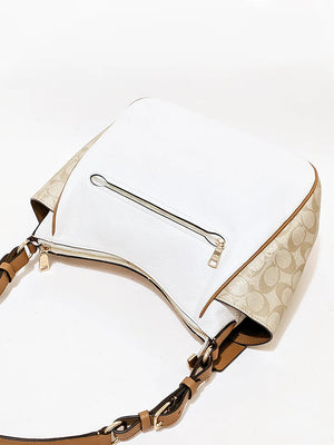 Rori Shoulder Bag in Colorblock Signature Canvas - Coach product image 3