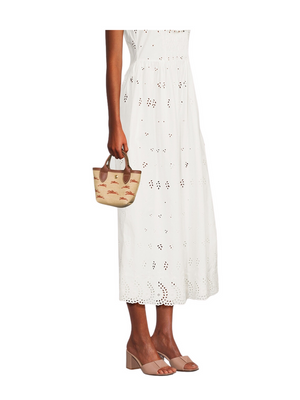 Mini Le Panier Pliage Basket Bag in Canvas - original Longchamp - ShopVoo Egypt