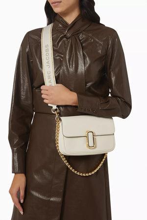 The J Marc Shoulder Bag in Leather White - Marc Jacobs product image 2