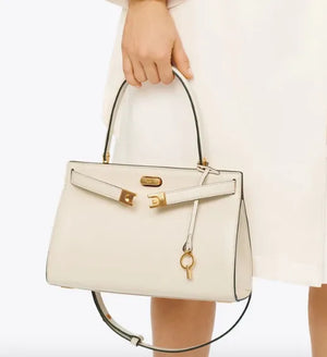 Tory Burch Lee Radziwill Small Bag New Cream