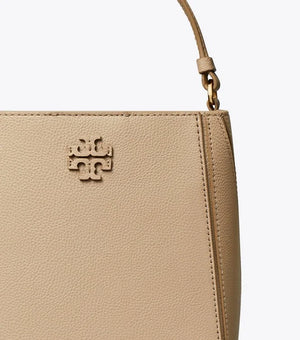 Tory Burch McGraw Small Bucket Bag Fresh Clay