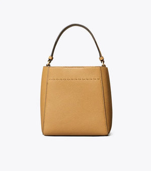 Tory Burch McGraw Small Bucket Bag Tiramisu