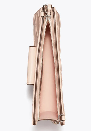 Tory Burch Mini Fleming Soft Chain Wallet Soft Pink