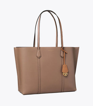 Tory Burch Perry Triple-compartment Tote Bag Clam Shell