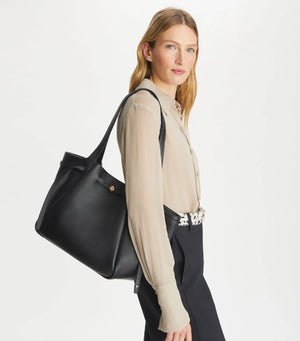 Tory Burch Romy Tote Black