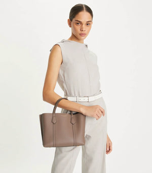 Tory Burch Small Perry Triple-compartment Tote Bag Clam Shell