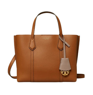 Tory Burch Small Perry Triple-compartment Tote Bag Light Umber