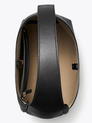 Tory Burch Small Romy Hobo Bag Black