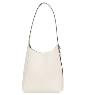 Tory Burch Small Romy Hobo Bag Light Cream