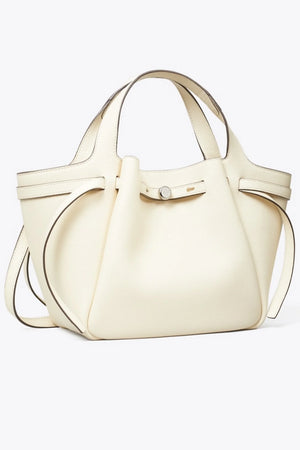 Tory Burch Small Romy Tote Light Cream