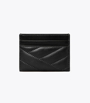 Kira Chevron Card Case Black