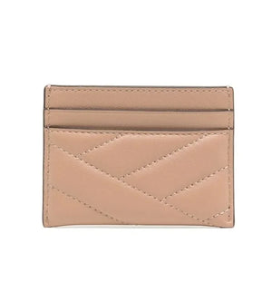 Kira Chevron Card Case Tiramisu