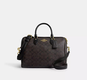 Rowan Large Satchel Bag In Signature Canvas
