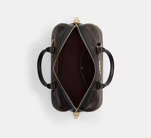 Rowan Large Satchel Bag In Signature Canvas