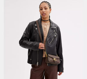 Tabby Shoulder Bag 20 dark stone