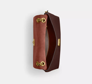 Chelsea Shoulder Bag 30 With Chain Brass/Maple