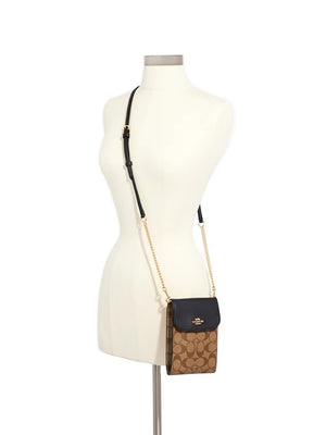 Coach Rachel Phone Crossbody in Signature Canvas
