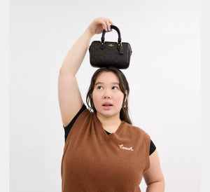 Mini Rowan Crossbody Bag In Signature Canvas