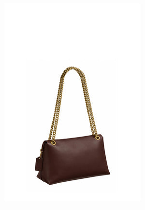 Chelsea Shoulder Bag 30 With Chain Brass/Maple