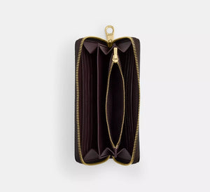 Long Zip Around Wallet in signature canvas – Original – Immediate Delivery Egypt