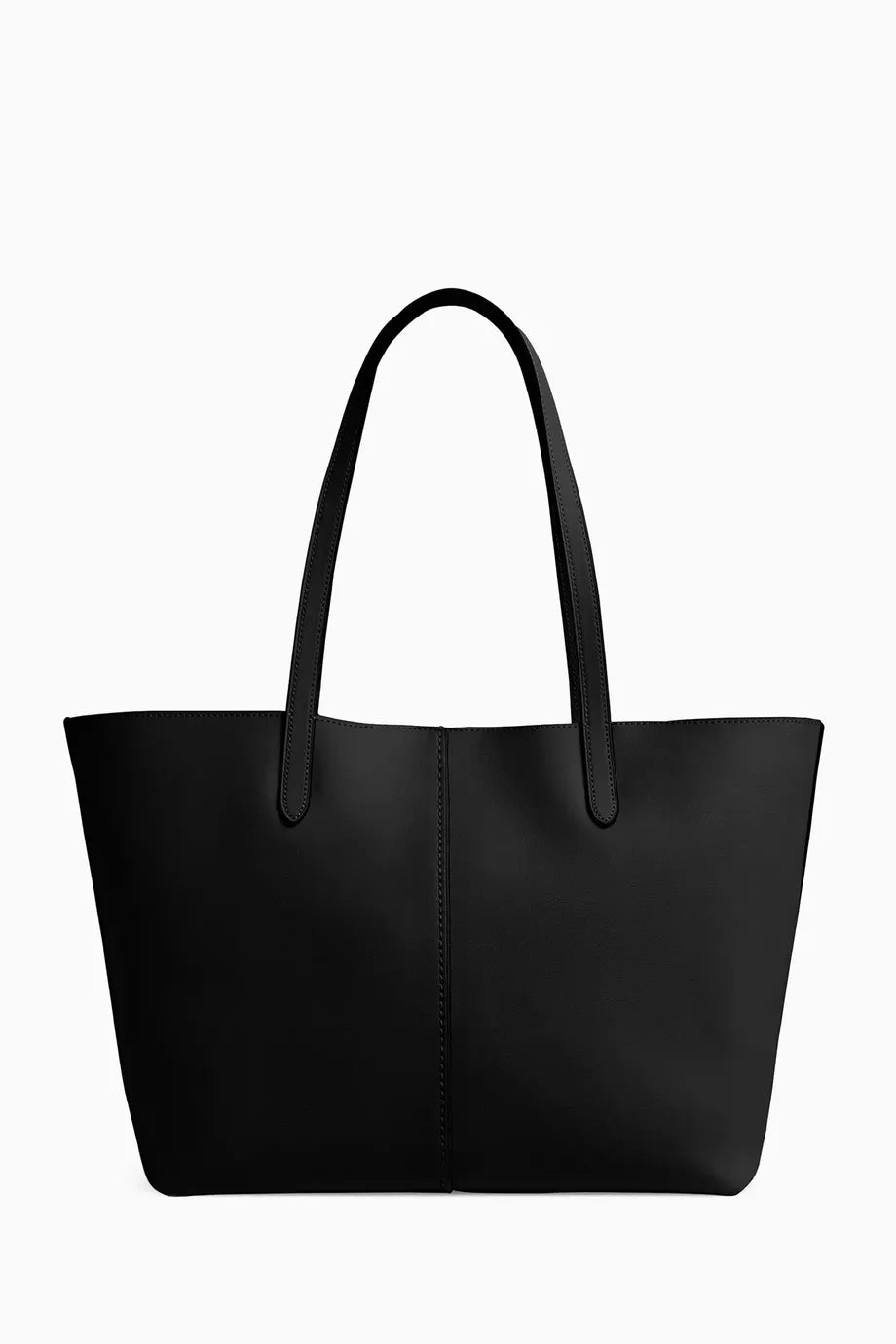 North Tote 32 Leather Tote Bag Black