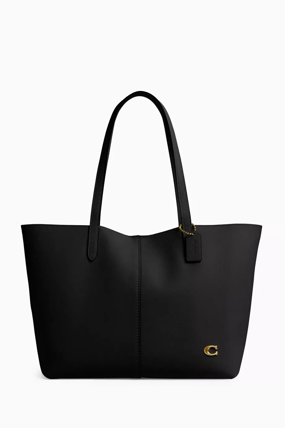 North Tote 32 Leather Tote Bag Black