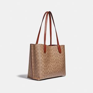 Willow Tote Bag in Signature Canvas - Coach product image 7