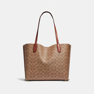 Willow Tote Bag in Signature Canvas - Coach product image 6