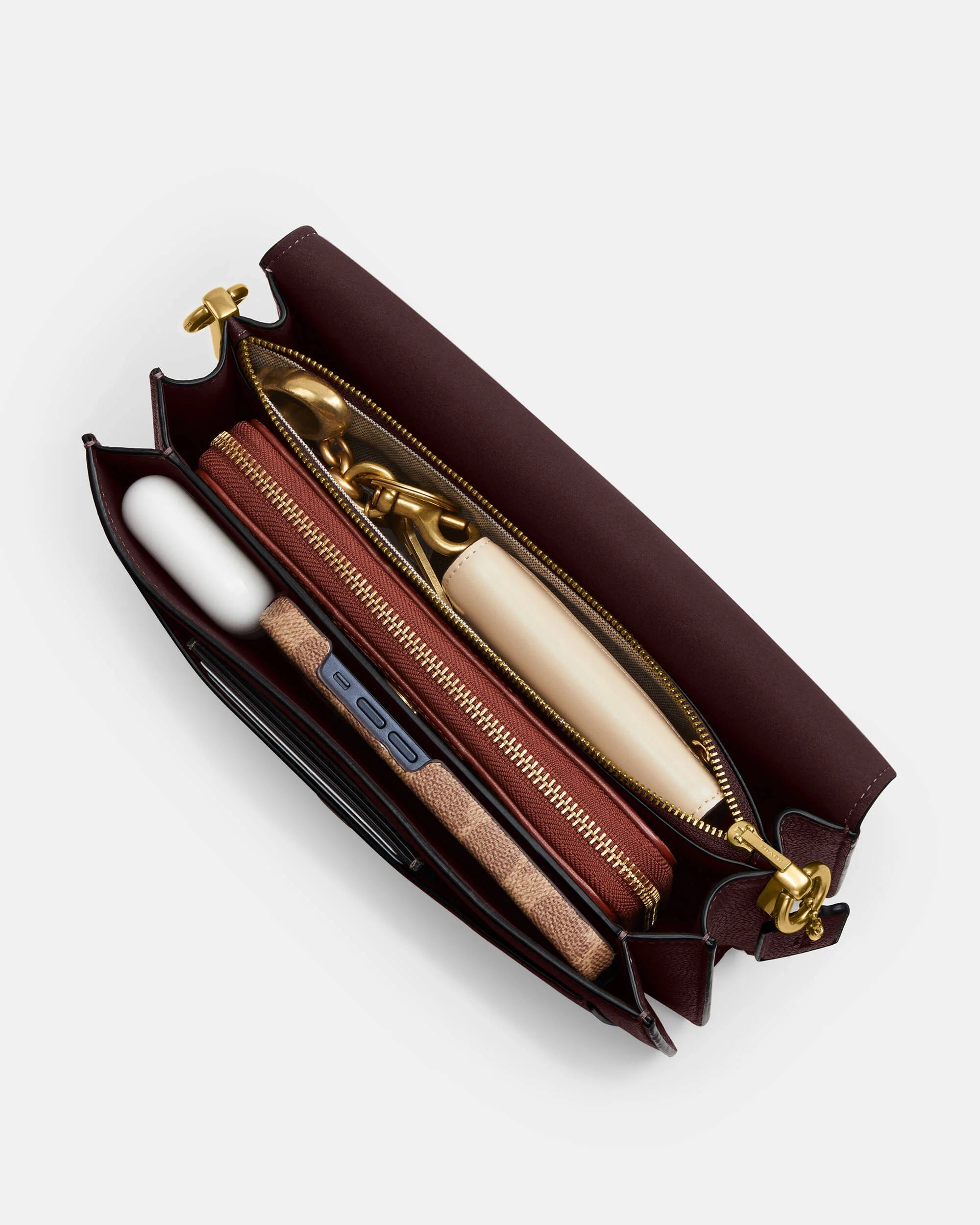 Tabby Shoulder Bag 26 in merlot leather - Coach product image 6