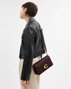Tabby Shoulder Bag 26 in merlot leather - Coach product image 5