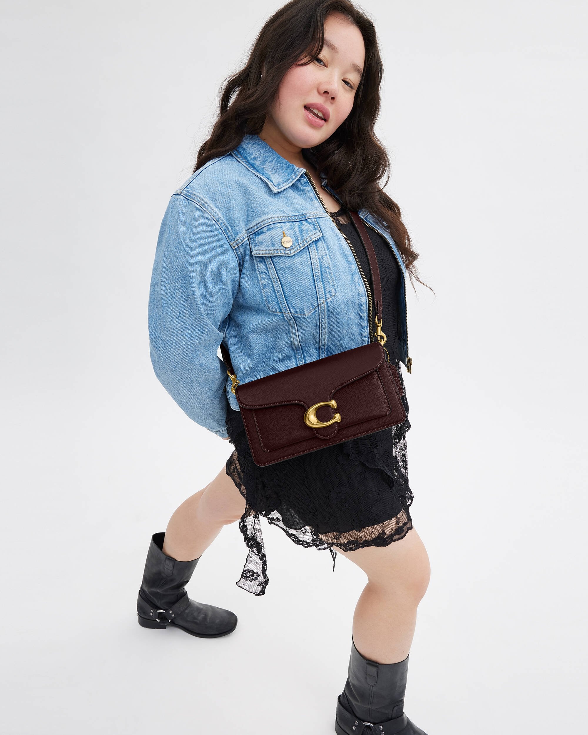 Tabby Shoulder Bag 26 in merlot leather - Coach product image 4