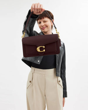 Tabby Shoulder Bag 26 in merlot leather - Coach product image 3