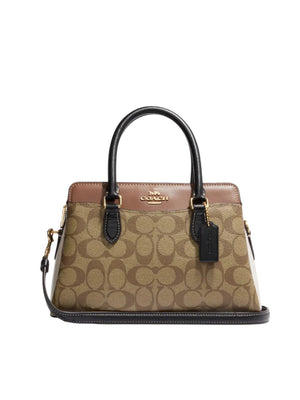 Signature Mini Darcie Carryall Crossbody Bag Khaki Multi - Coach product image 1
