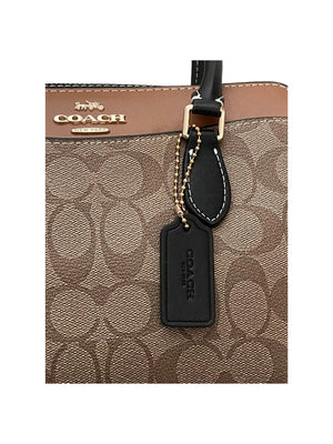 Signature Mini Darcie Carryall Crossbody Bag Khaki Multi - Coach product image 3