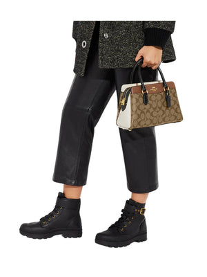 Signature Mini Darcie Carryall Crossbody Bag Khaki Multi - Coach product image 9