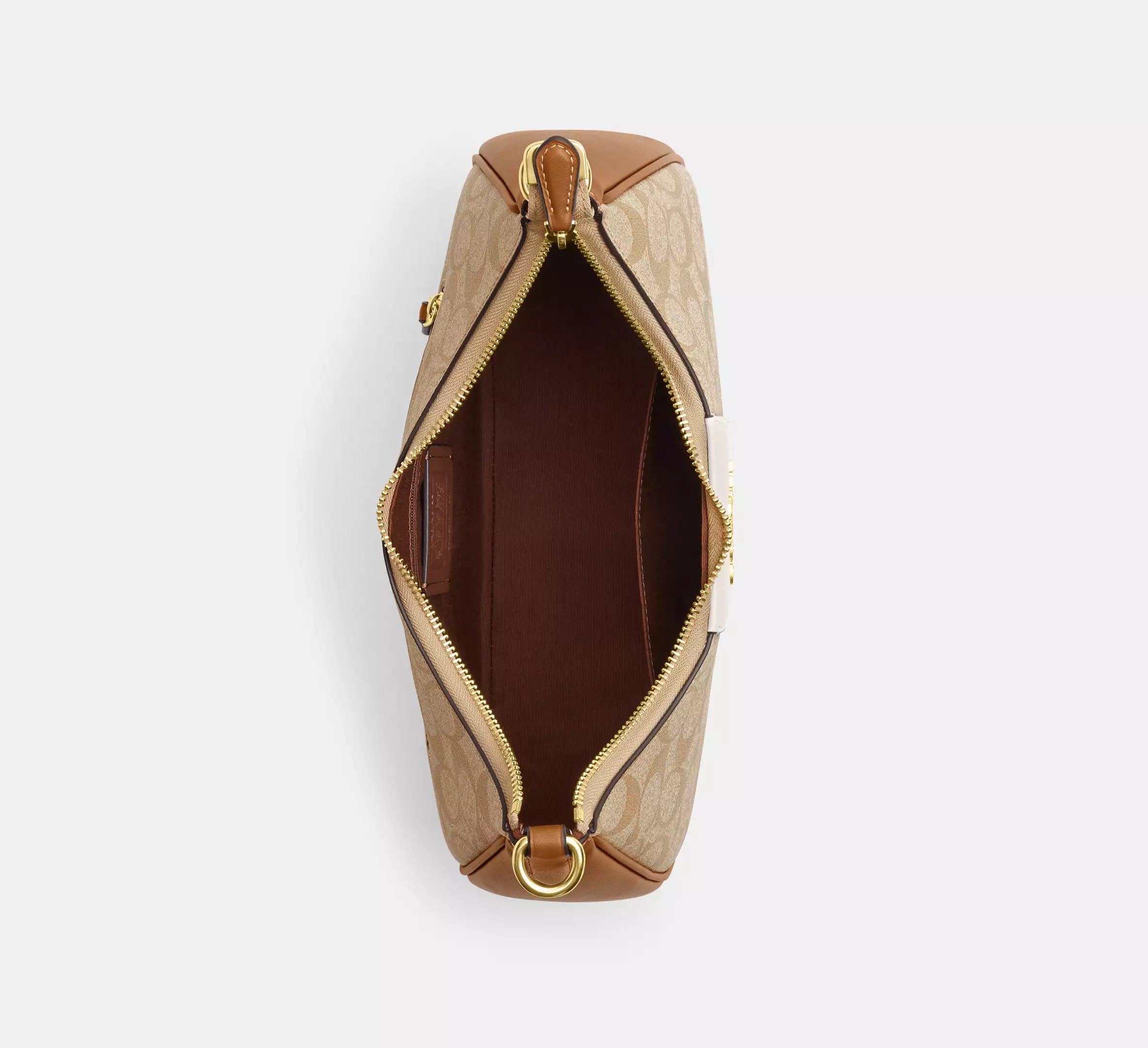 Teri Hobo Bag in Signature Canvas with Stripe - Coach product image 4