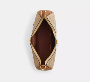Teri Hobo Bag in Signature Canvas with Stripe - Coach product image 4
