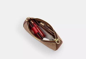 Teri Shoulder Bag in Signature Canvas Beige - Coach product image 6