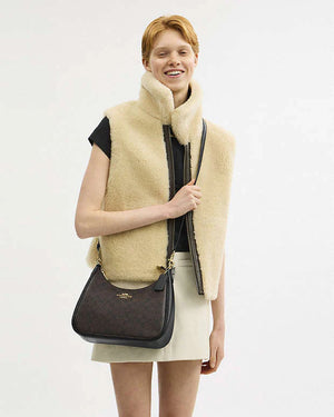 Teri Hobo Bag in Signature Canvas - Coach product image 8