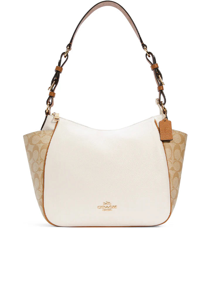Rori Shoulder Bag in Colorblock Signature Canvas - Coach product image 1