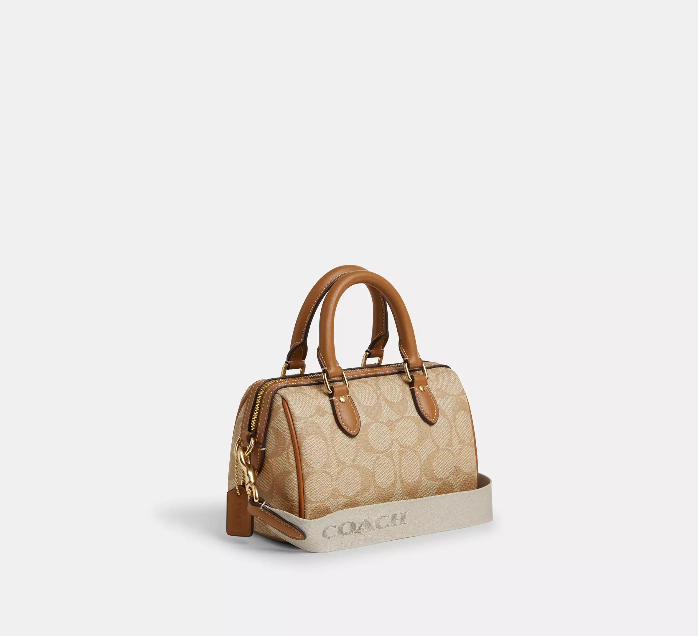Mini Rowan Crossbody in Signature Canvas with Stripe - Coach product image 2