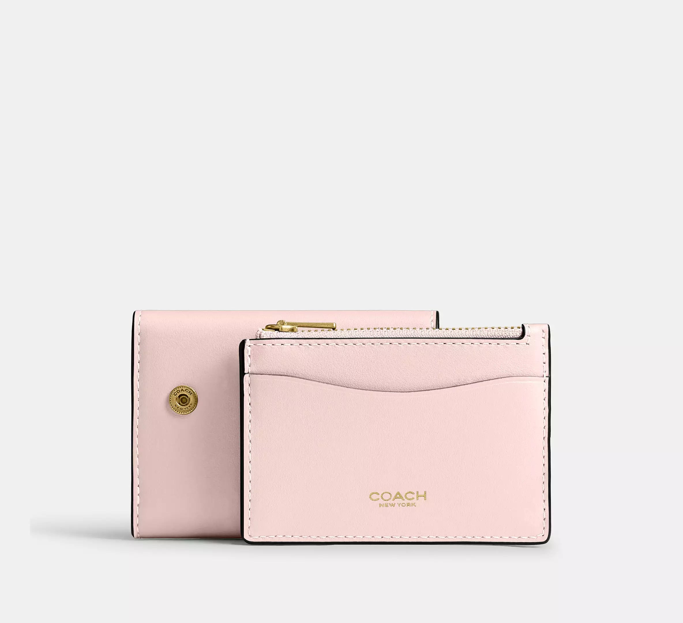 Essential Card Holder Wallet Brass/Sage
