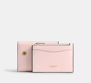 Essential Card Holder Wallet Brass/Sage