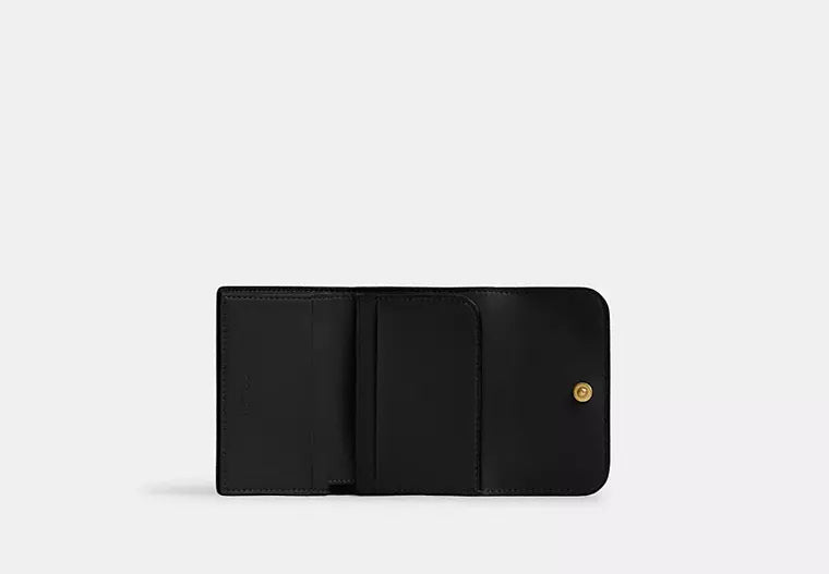 Essential Card Holder Wallet Brass/Black