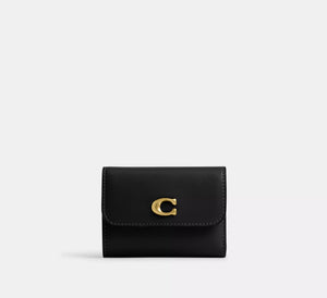 Essential Card Holder Wallet Brass/Black