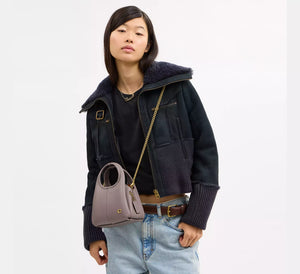 Lana Shoulder Bag 19 Brass/Ash