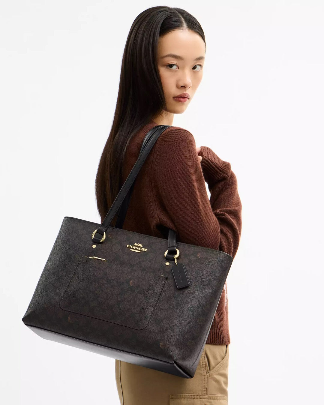 Station Tote Bag In Signature Canvas