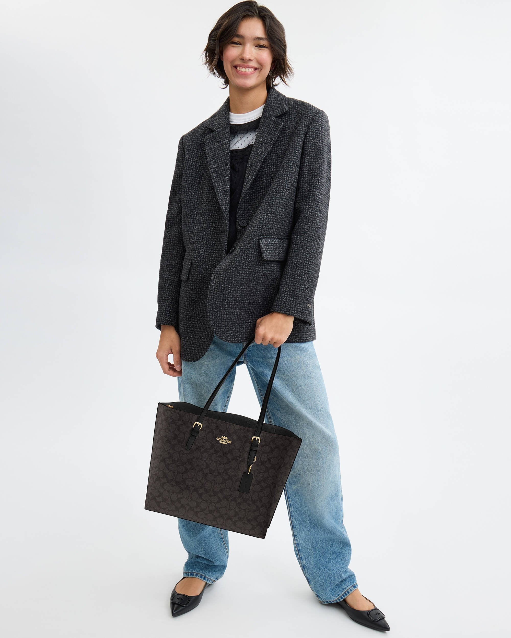 Mollie Tote In Signature Canvas