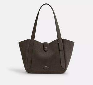 Hadley Turnlock Tote Bag /Army Green