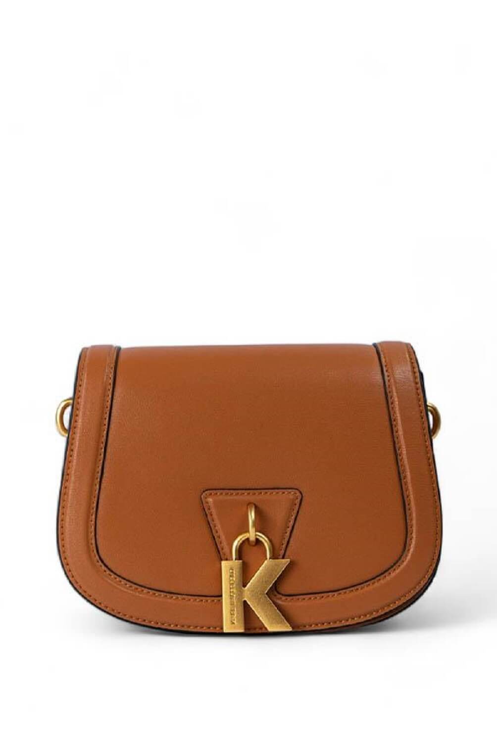 Karl Lagerfeld Brown K/Lock Medium Crossbody Bag - Karl Lagerfeld product image 1
